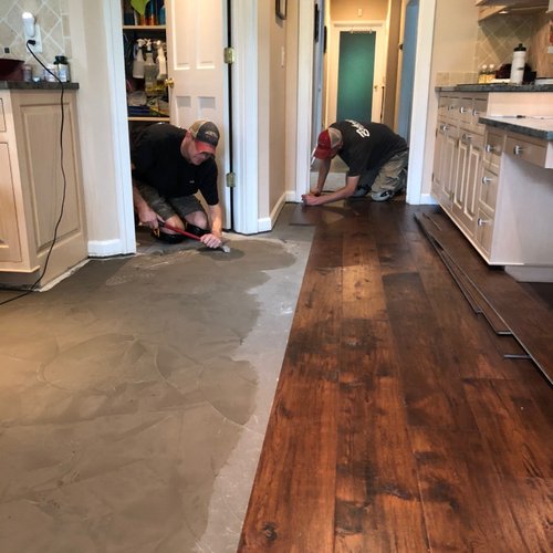 Flooring installation in Dayton at Bockrath Flooring & Rugs