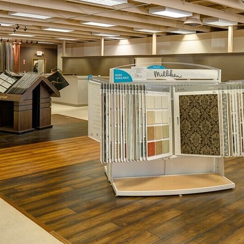 Flooring Samples at Bockrath Flooring and Rugs Showroom in Dayton OH
