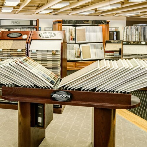 Flooring Display at Bockrath Flooring and Rugs in Dayton OH