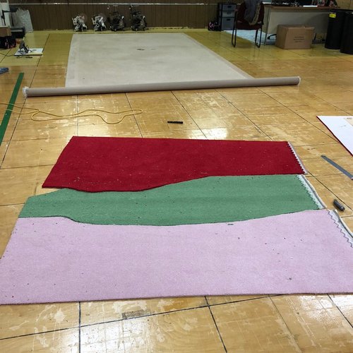 Custom rug design in Dayton OH by Bockrath Flooring & Rugs