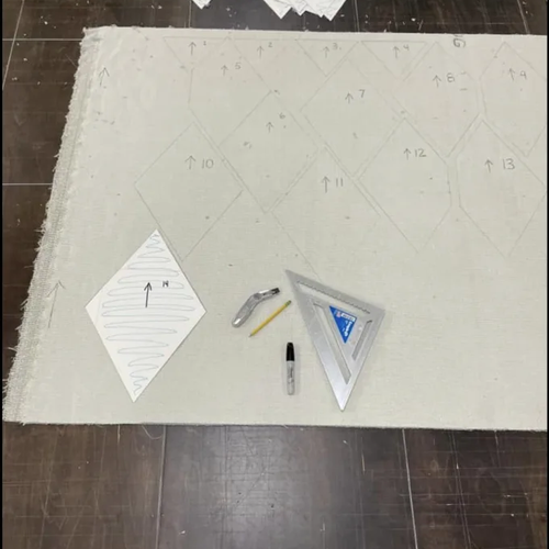 Custom rug design in Dayton OH by Bockrath Flooring & Rugs