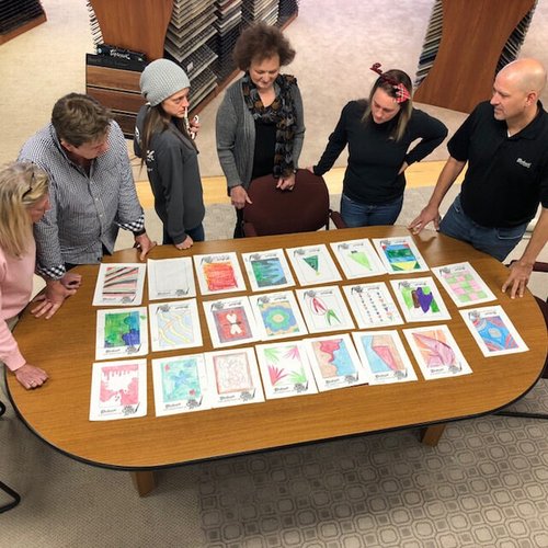 Rug Design Sketches in Dayton OH