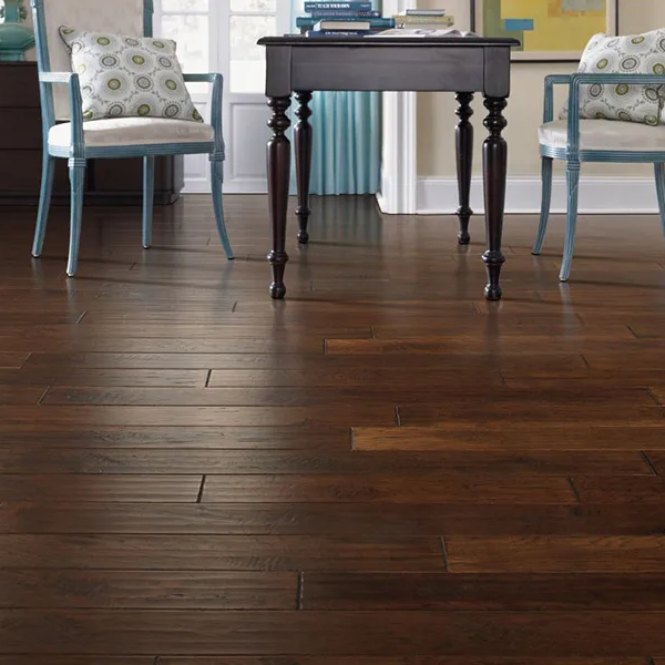 Dark hardwood flooring in Dayton OH by Bockrath Flooring and Rugs