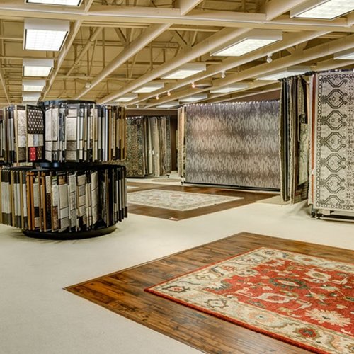 Flooring Display at Bockrath Flooring and Rugs in Dayton OH