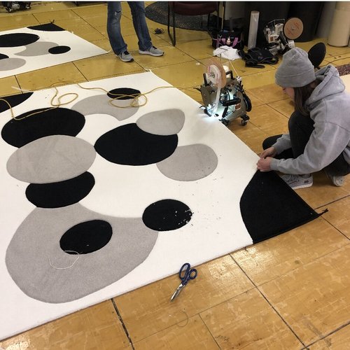 Custom Rug Design in Dayton OH by Bockrath Flooring