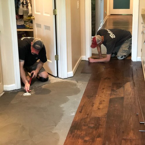 Hardwood flooring installers in Dayton