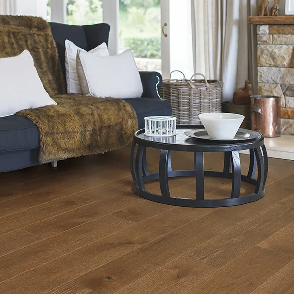 Wood floor installation in Dayton OH by Bockrath Flooring and Rugs