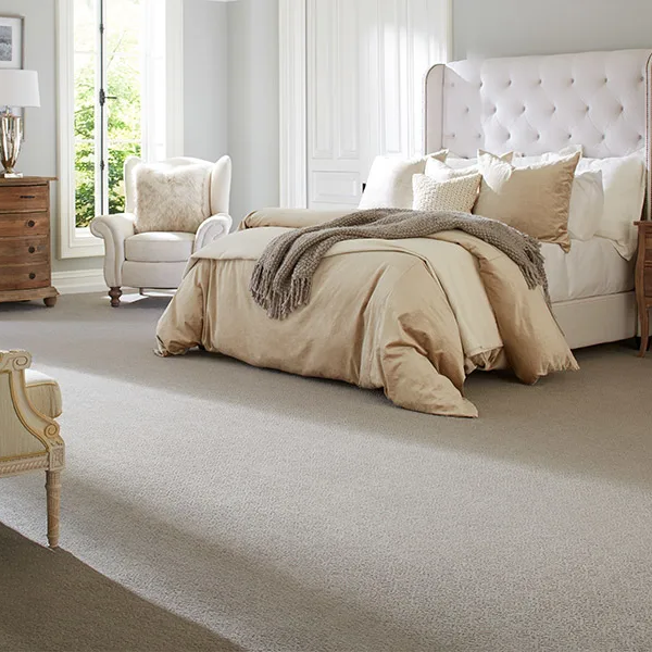 Stylish carpet in a Dayton, OH home by Bockrath Flooring and Rugs