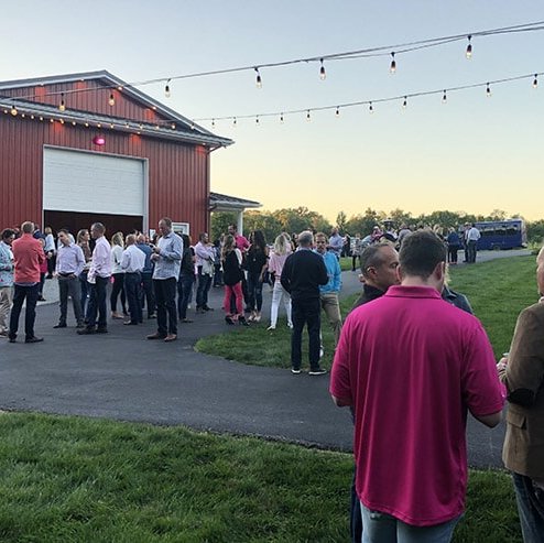 Pink Ribbon Girls outdoor event in Dayton OH