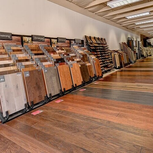 Flooring Samples at Bockrath Flooring and Rugs Showroom in Dayton OH