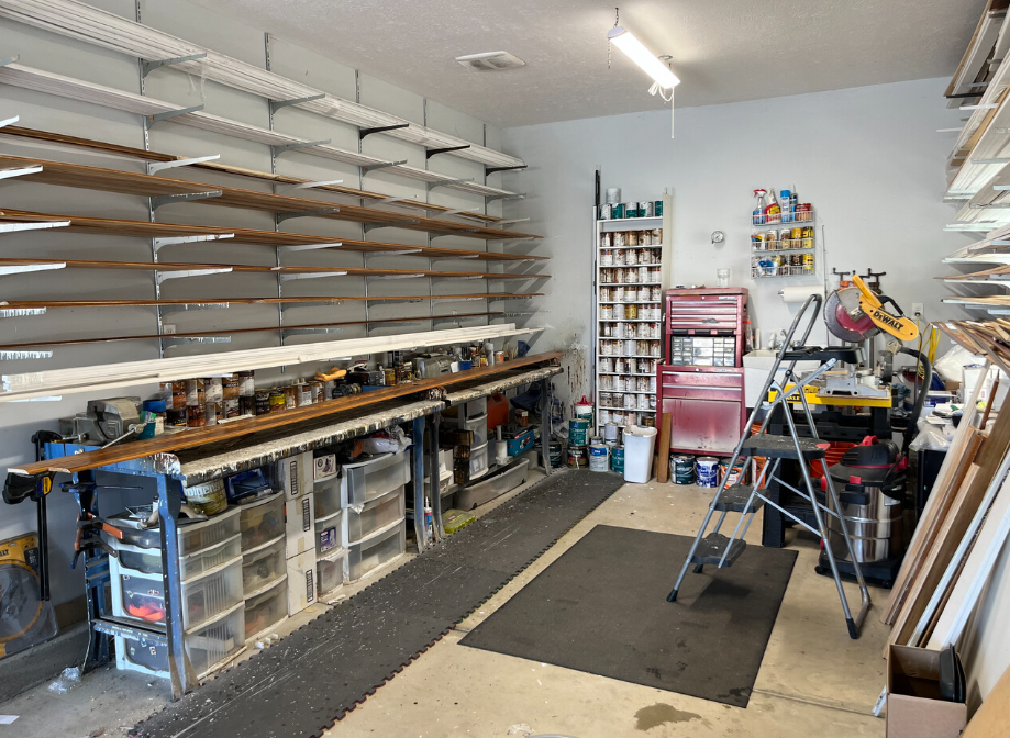 Workshop at Wannemacher’s Door & Trim Service